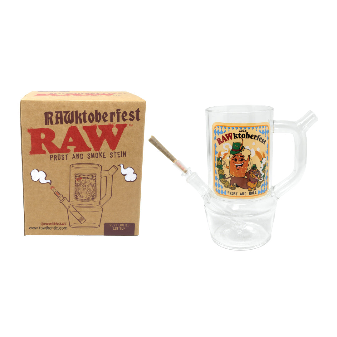 RAW RAWktoberfest Prost & Smoke Stein – 7.5″ - Discreet Smoker