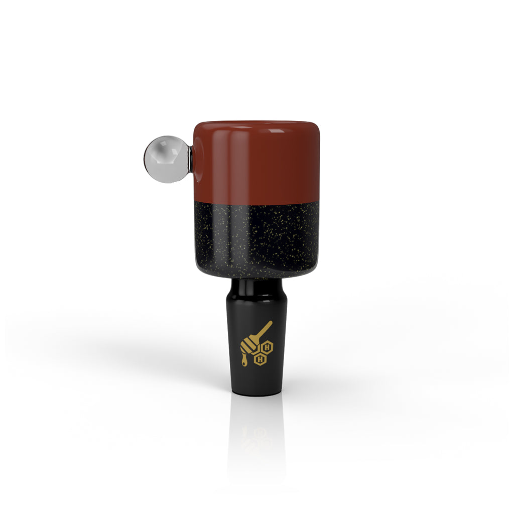 DICHRO GALAXY SPLIT TONE FLOWER BOWL - Discreet Smoker