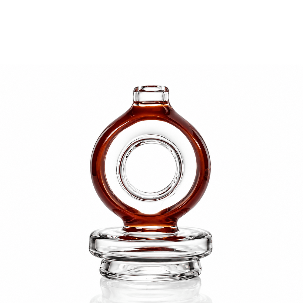3.5" Mini Donut Dry Top for Puffco Peak & Peak Pro | Croia Glass - Discreet Smoker