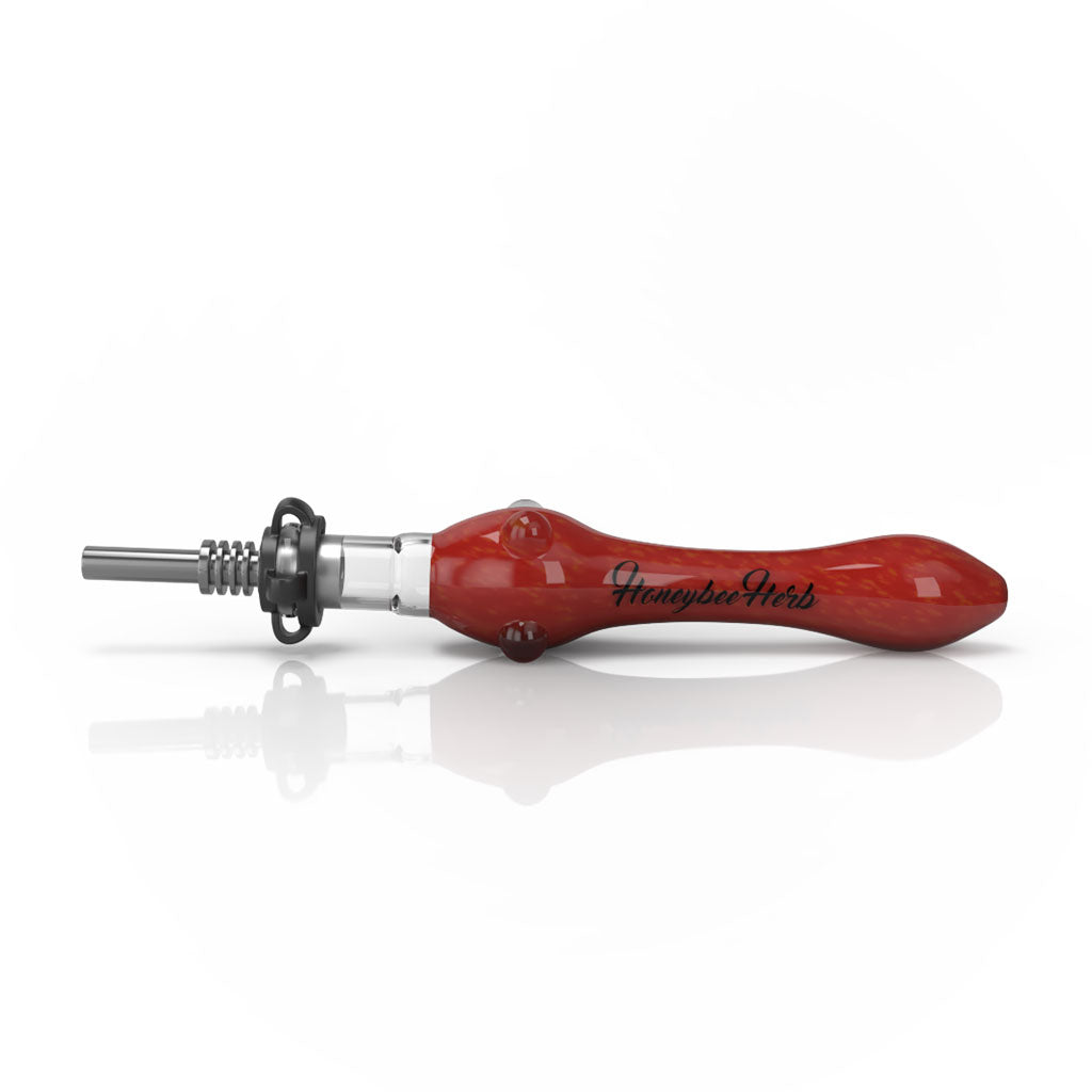 SPECKLED GLASS NECTAR COLLECTOR - Discreet Smoker