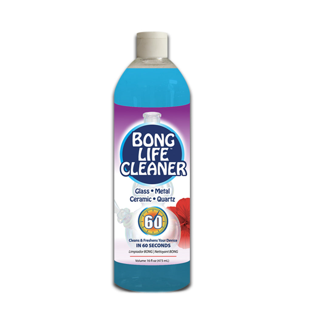 Repel-Aide Bong Life Cleaner 16oz Bottle, Particles & Solution - Discreet Smoker