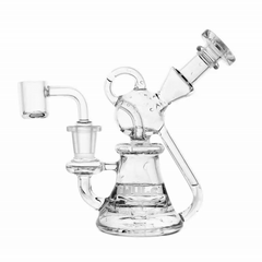 Wulf Mods Revo 14mm Dab Rig with Quartz Banger - Discreet Smoker