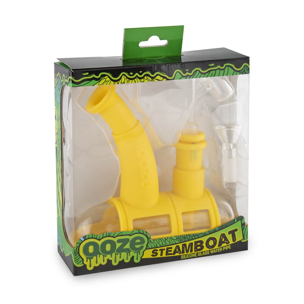 Ooze Steamboat Silicone Bubbler - Discreet Smoker