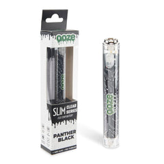 Slim Clear Series Transparent 510 Vape Battery - Discreet Smoker