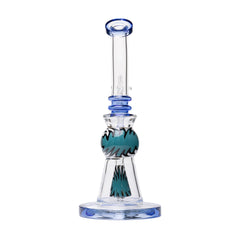 Human Grade 10" Mini Gumball Rig Glass Water Pipe - Discreet Smoker