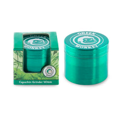 Green Monkey Grinder - Capuchin 4pc - 40mm - Discreet Smoker