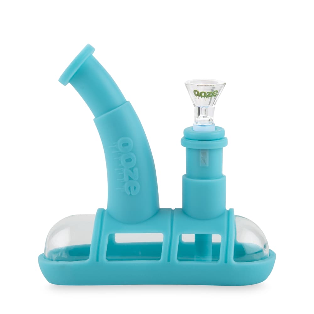 Ooze Steamboat Silicone Bubbler - Discreet Smoker