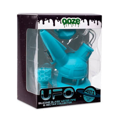 Ooze UFO Silicone Water Pipe - Discreet Smoker