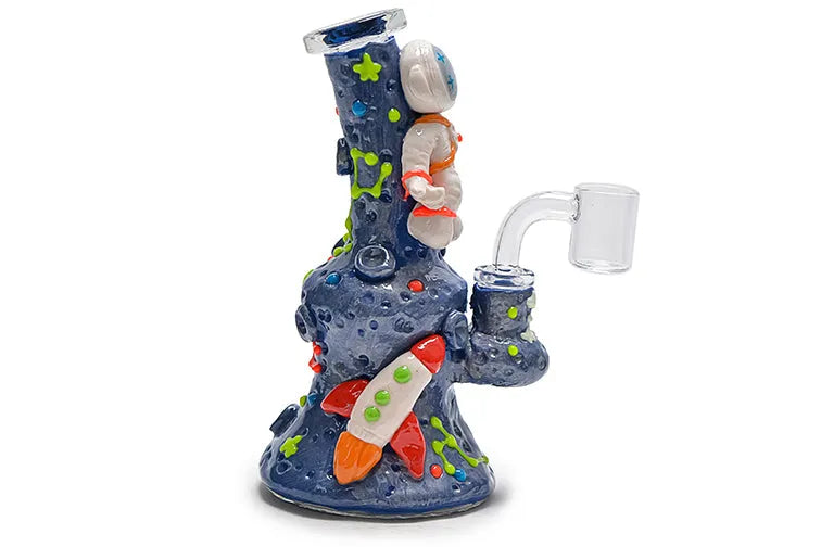 Clay Spaceman Rig - Discreet Smoker