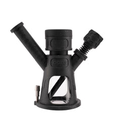 Ooze Hyborg Silicone Glass 4-in-1 Hybrid Water Pipe and Nectar Collector - Discreet Smoker