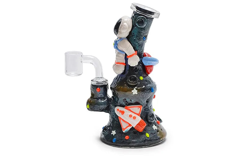 Clay Spaceman Rig - Discreet Smoker