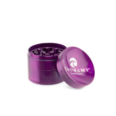 Tsunami Sunken Top 50mm 4-Piece Grinder - Discreet Smoker