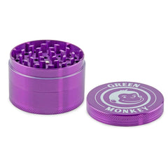 Green Monkey Grinder - Capuchin 4pc - 63mm - Discreet Smoker
