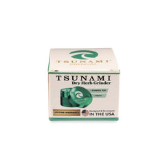 Tsunami Sunken Top 50mm 4-Piece Grinder - Discreet Smoker