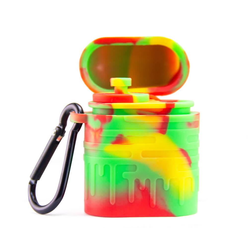 Silicone Weed Dugout One Hitter - Discreet Smoker