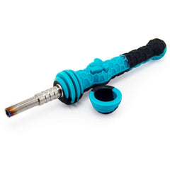 Silicone Dab Straw with Cap - Discreet Smoker