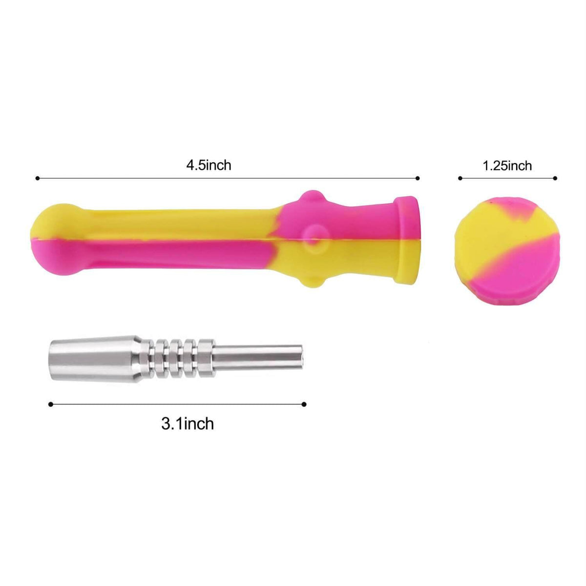 Silicone Honey Straw For Wax - Discreet Smoker