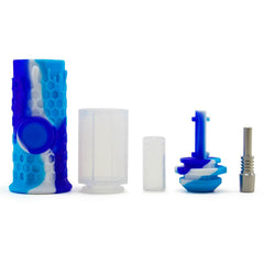 Silicone Honeycomb Honey Straw 7" - Discreet Smoker