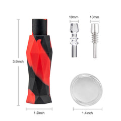 Silicone Nectar Collector Kit - Discreet Smoker