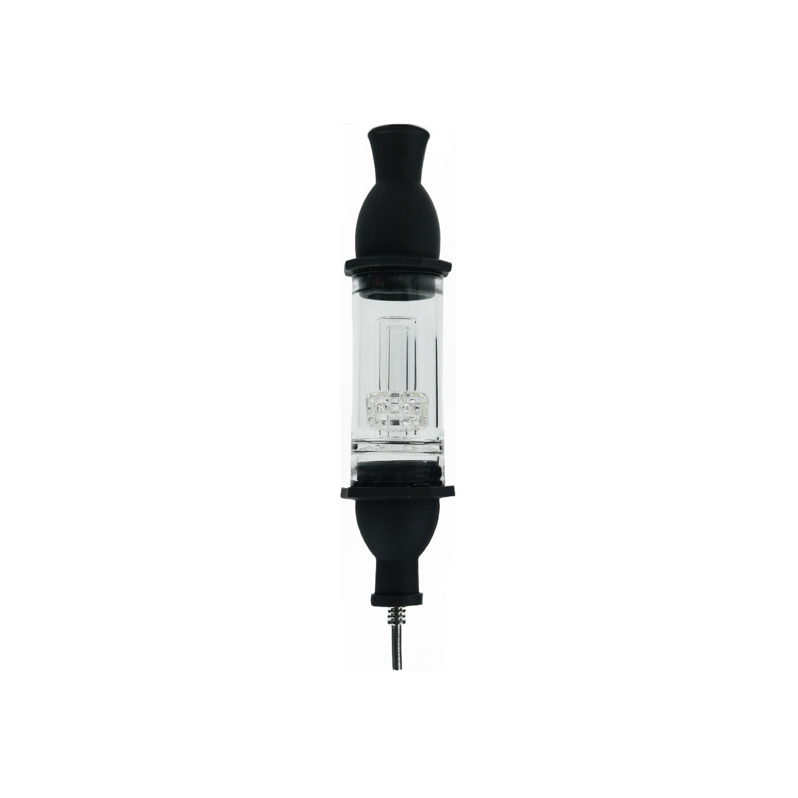 Silicone Nectar Collector Dab Straw with Water Filter - Discreet Smoker