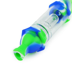 Silicone Nectar Collector Dab Straw with Water Filter - Discreet Smoker