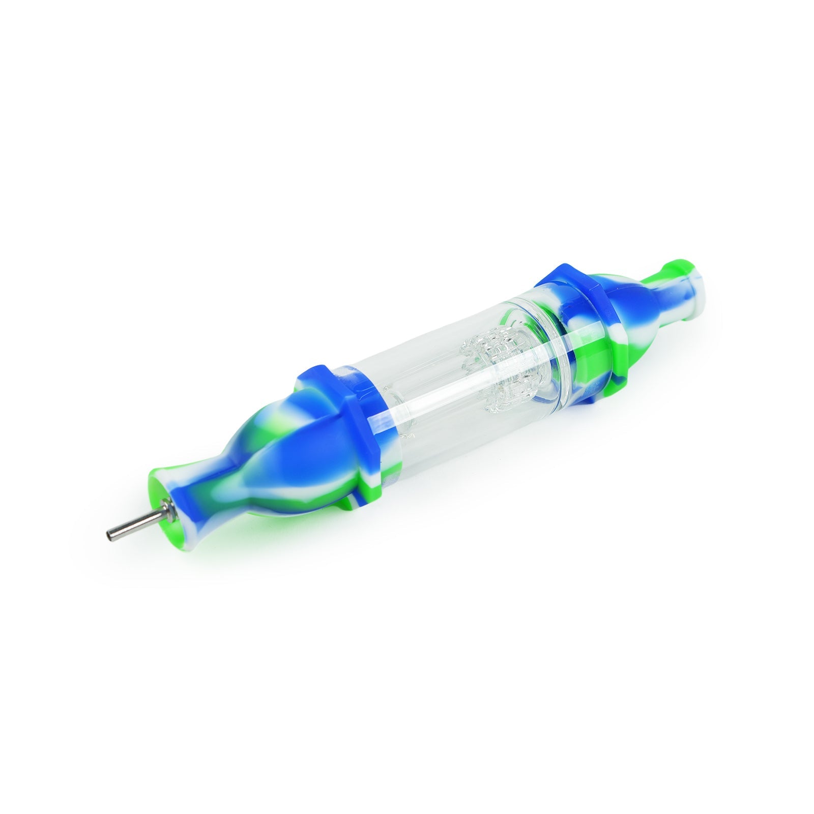 Silicone Nectar Collector Dab Straw with Water Filter - Discreet Smoker