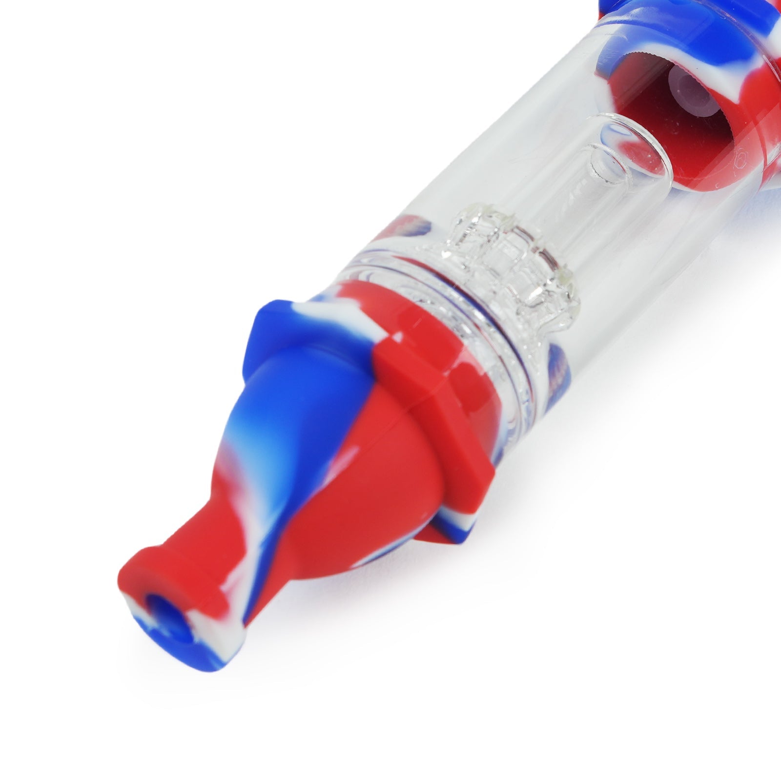 Silicone Nectar Collector Dab Straw with Water Filter - Discreet Smoker