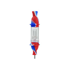 Silicone Nectar Collector Dab Straw with Water Filter - Discreet Smoker