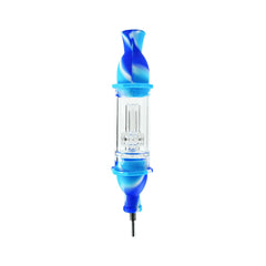 Silicone Nectar Collector Dab Straw with Water Filter - Discreet Smoker