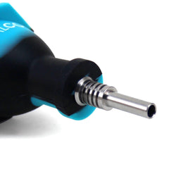 Silicone Nectar Collector Dab Straw with Water Filter - Discreet Smoker