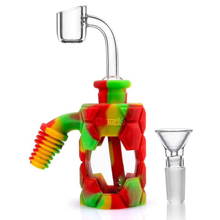Silicone Ash Catcher, GREEN/YELLOW/RED