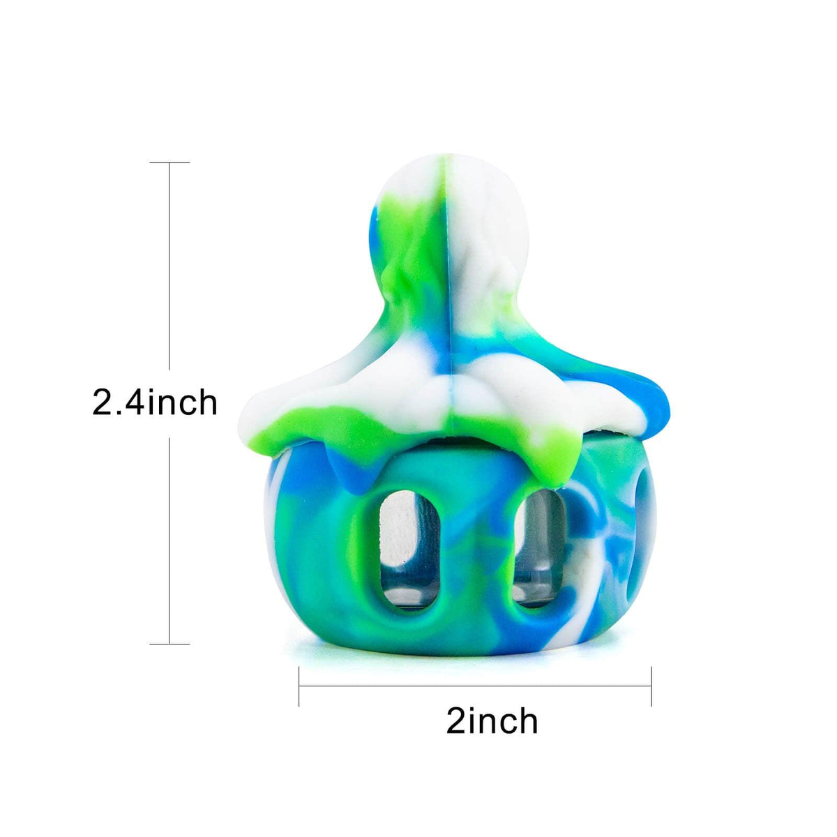 Silicone Octopus Container 10ml - Discreet Smoker