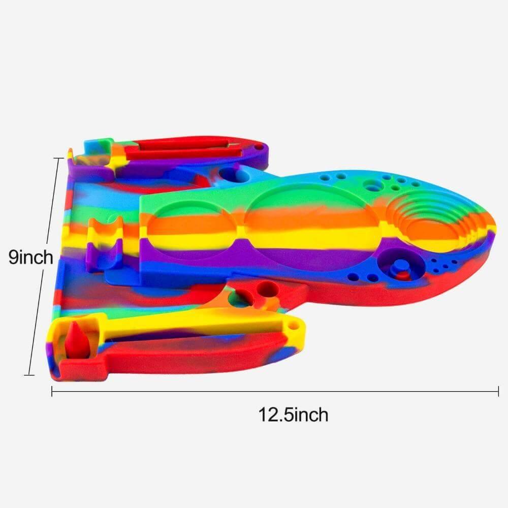 Color Silicone Dab Tray