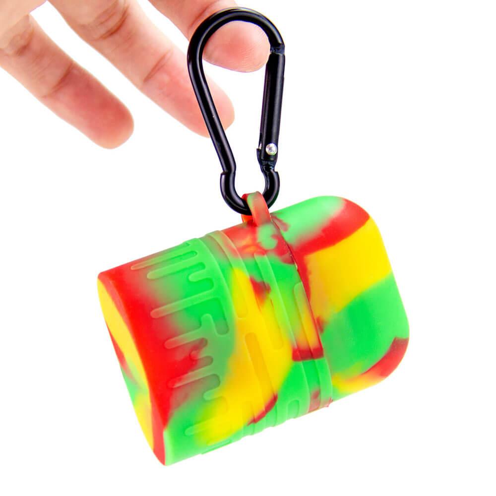 Silicone Weed Dugout One Hitter - Discreet Smoker