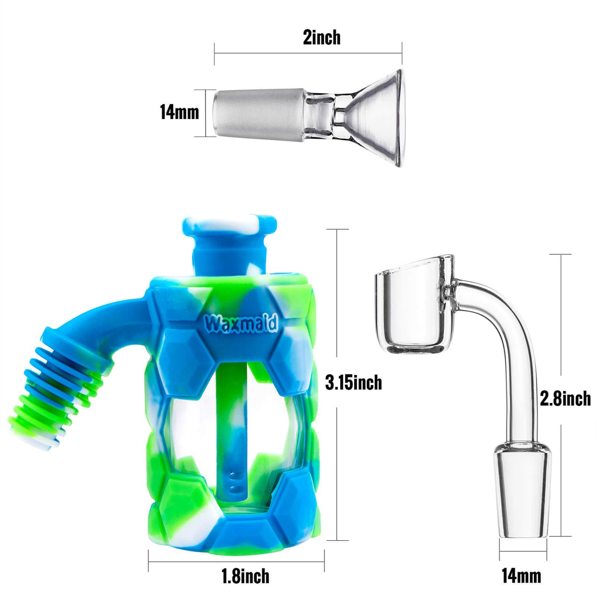 Silicone Ash Catcher - Discreet Smoker