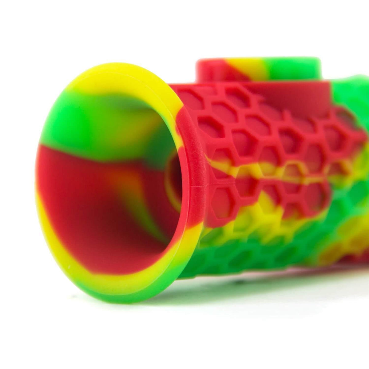 Silicone Honeycomb Honey Straw 7" - Discreet Smoker