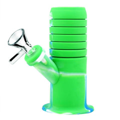 Collapsible Silicone Bong - Discreet Smoker