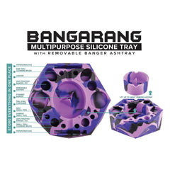 Ooze Bangarang Silicone Ash Tray - Discreet Smoker