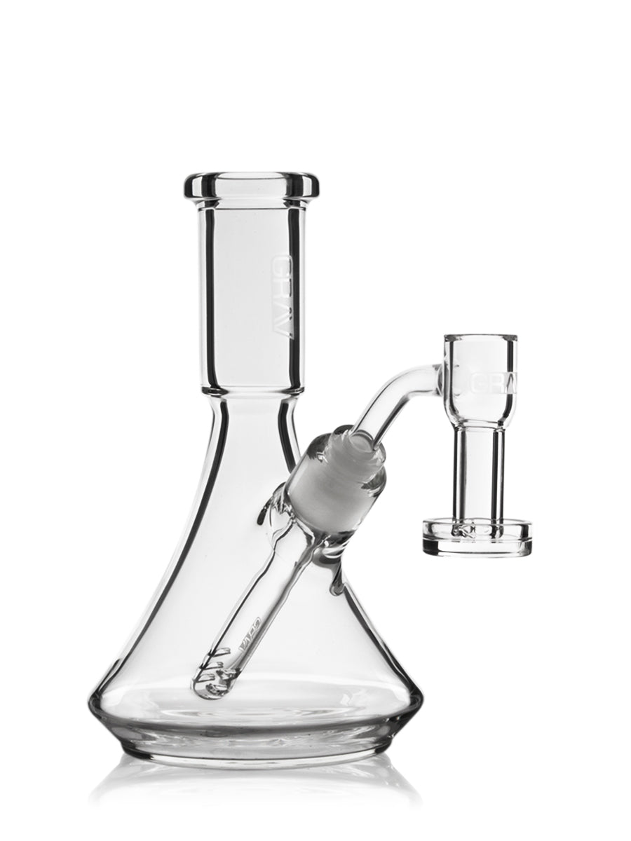 GRAV® 10mm 45° Quartz Slurper Bucket - Discreet Smoker