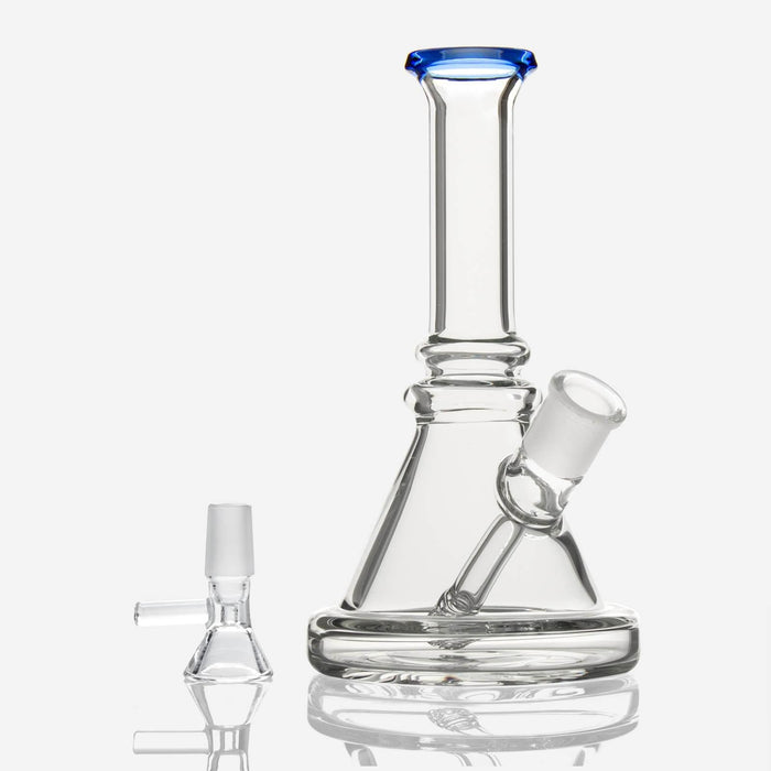 7‘’ Glass Beaker Base Bong, BLUE