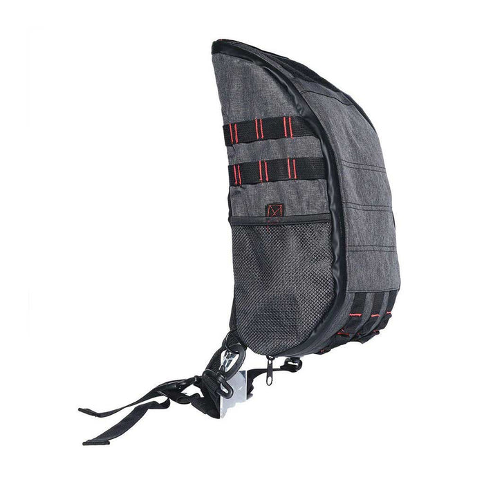 BRIGHTBAY SMELL PROOF CARBON BACKPACK "SK SLINGER", Dark Charcoal