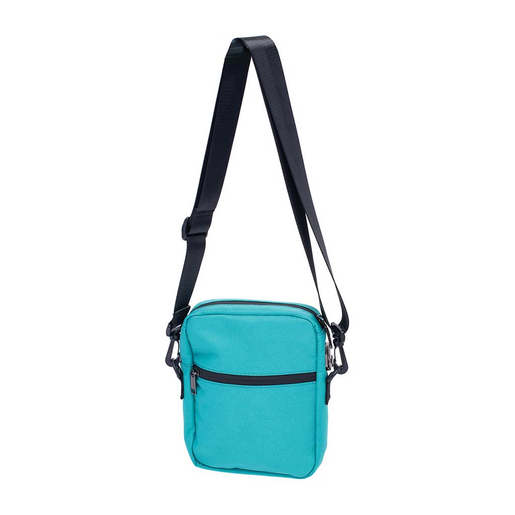 8.5IN X 7IN X 1.5IN SMELLPROOF BAG - TURQUOISE - Discreet Smoker