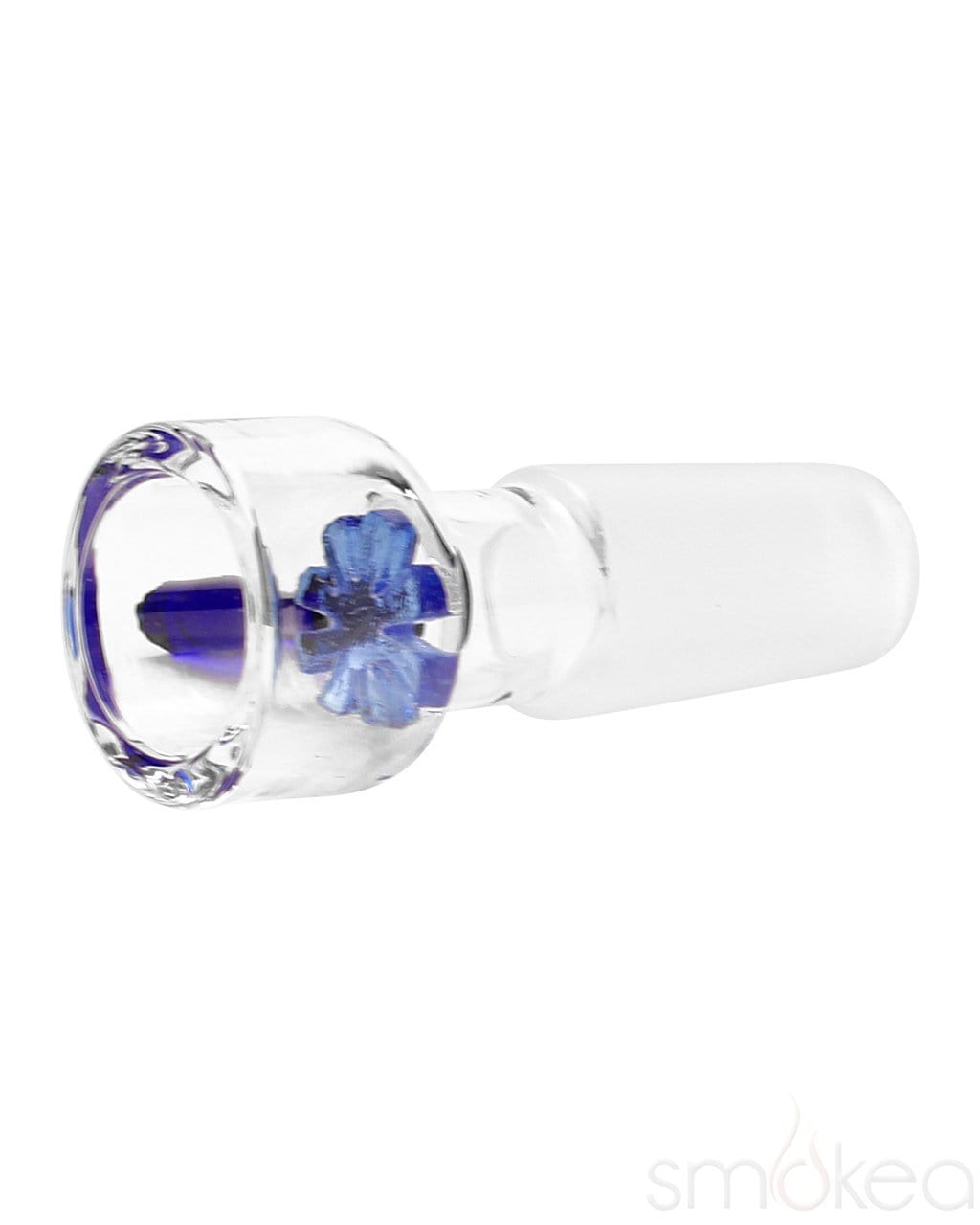 SMOKEA 14mm Glass on Glass Bowl w/ Built in Screen - Discreet Smoker