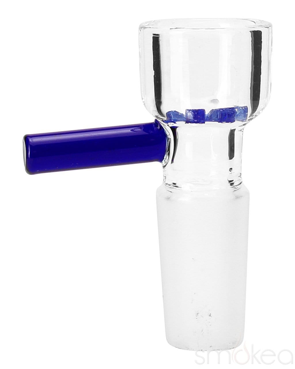 SMOKEA 14mm Glass on Glass Bowl w/ Built in Screen - Discreet Smoker
