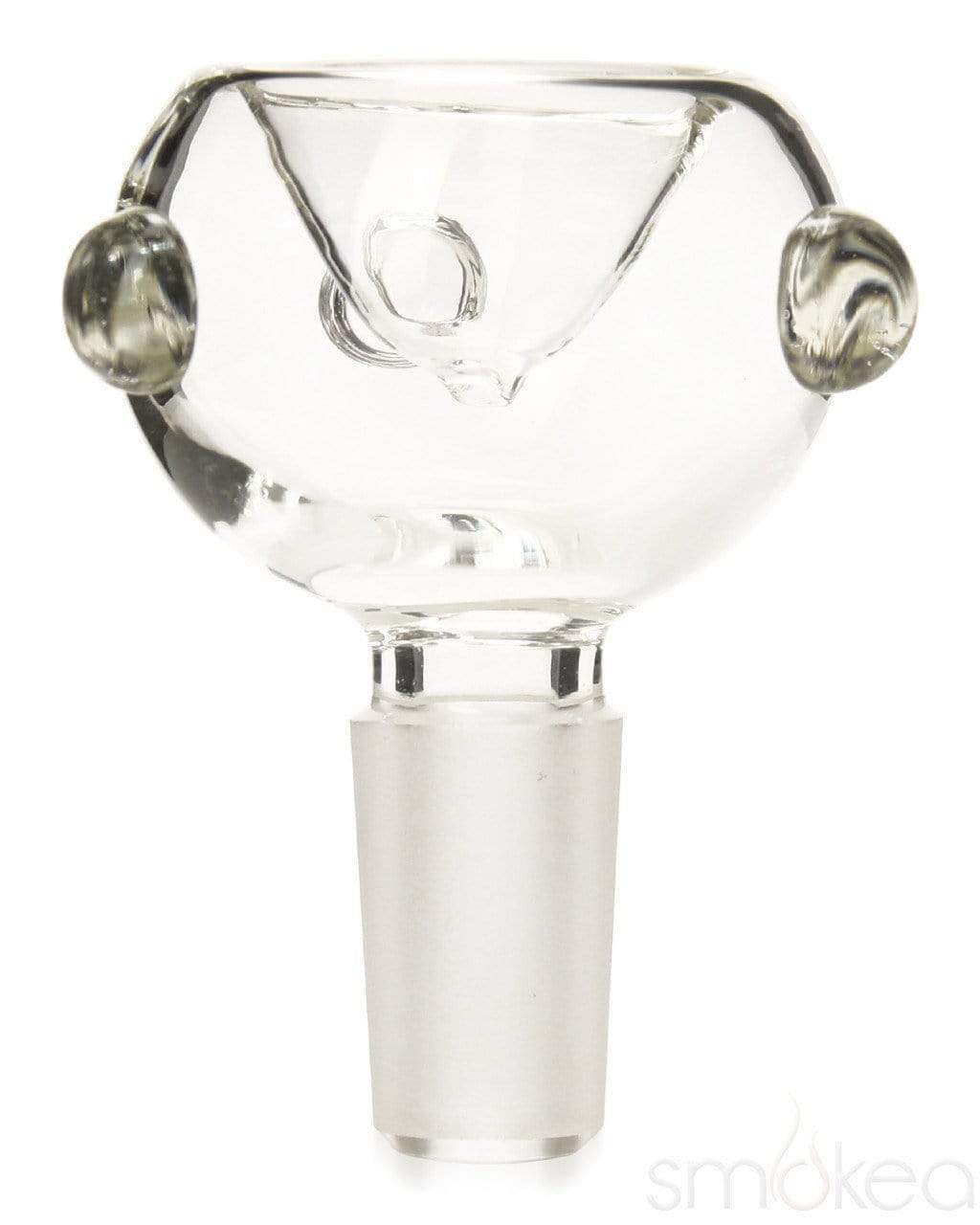 SMOKEA 14mm Glass on Glass Bubble Bowl - Discreet Smoker