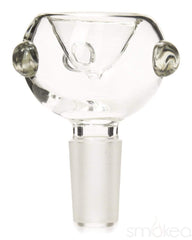 SMOKEA 14mm Glass on Glass Bubble Bowl - Discreet Smoker