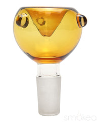 SMOKEA 14mm Glass on Glass Bubble Bowl - Discreet Smoker