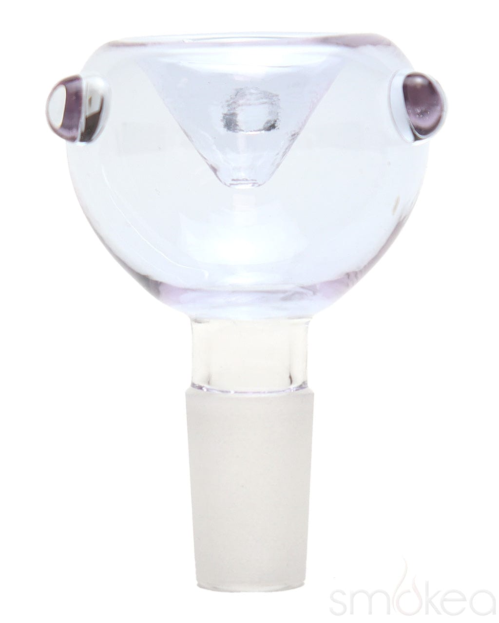 SMOKEA 14mm Glass on Glass Bubble Bowl - Discreet Smoker