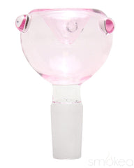 SMOKEA 14mm Glass on Glass Bubble Bowl - Discreet Smoker