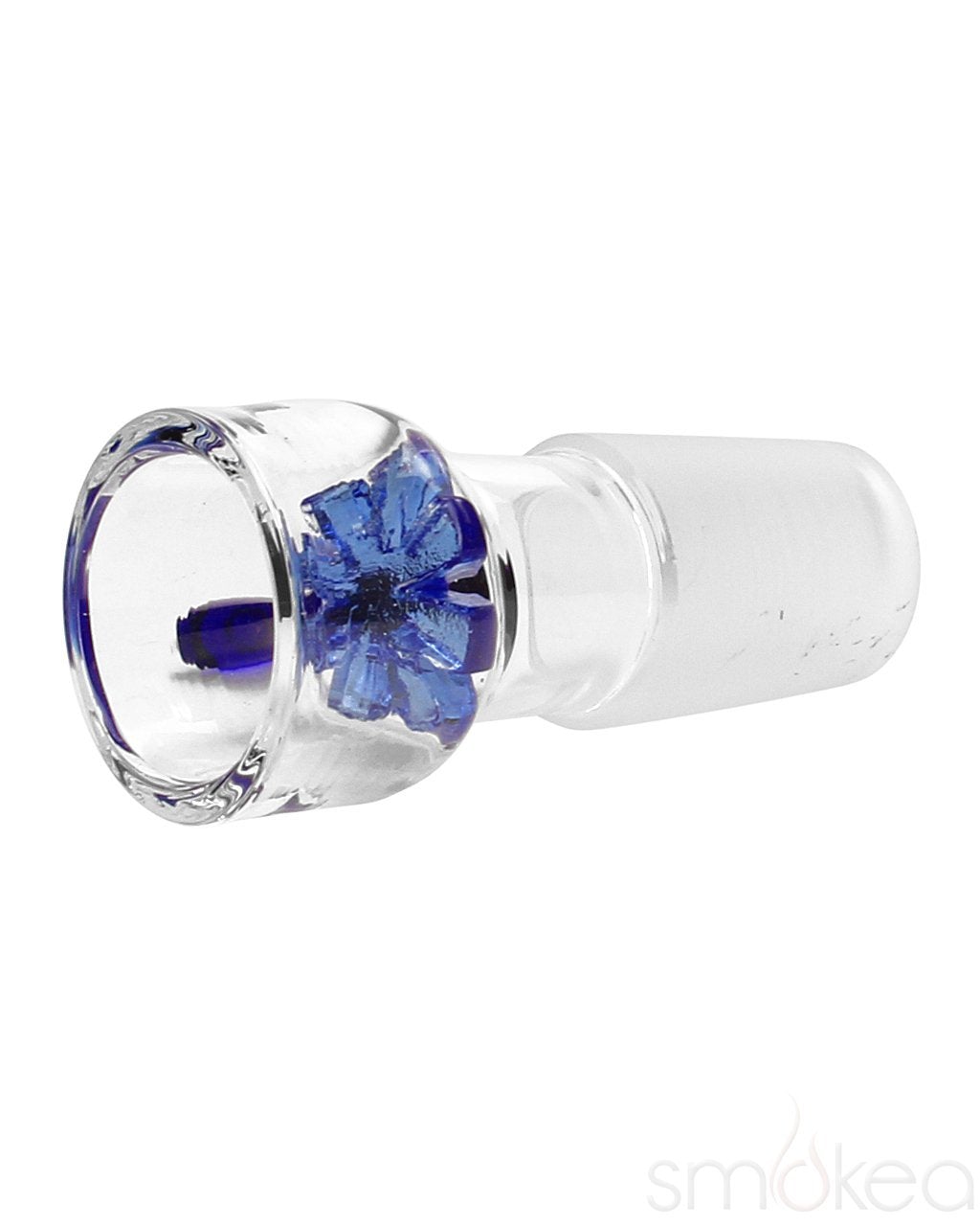 SMOKEA 18mm Glass on Glass Bowl w/ Built in Screen - Discreet Smoker